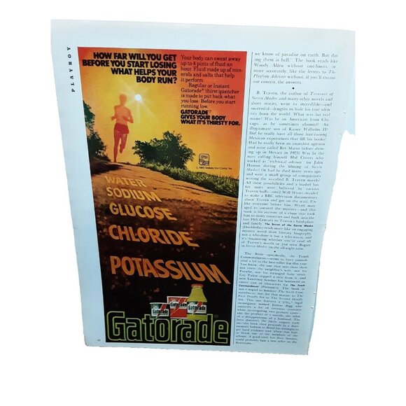 1980 Gatorade Gives Body What Its Thirsty For Original print ad Vintage 80s - Picture 1 of 2